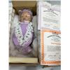 Image 2 : Ashton Drake Galleries Three Handcrafted Porcelain Dolls  NEW in Box
