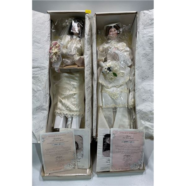 Classic Brides of the Century 1900's and 1980's New in Box