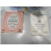 Image 3 : Porcelain Dolls "Rose Who is Love" 16H and "Mary Had A Little Lamb" 13H Certificates of Authenticity