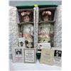 Image 1 : Ashton Drake Galleries Pair of Porcelain Dolls "Little Girl with A Curl" & " Good LGwaC" New in Box