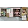 Image 1 : Ashton Drake Galleries Three Handcrafted Porcelain Dolls  NEW in Box