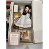 Image 3 : Pair of Porcelain Dolls 16H "Molly" and "Mary Mary"  New in Box