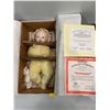 Image 2 : Ashton Drake Galleries Three Handcrafted Porcelain Dolls  NEW in Box