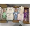 Image 1 : Ashton Drake Galleries Three Handcrafted Porcelain Dolls  NEW in Box