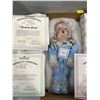Image 3 : Ashton Drake Galleries Three Handcrafted Porcelain Dolls  NEW in Box