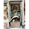 Image 3 : Yolanda's Picture Perfect Babies Porcelain Dolls 14H "Lisa "Danielle" and "Emily" Original boxes