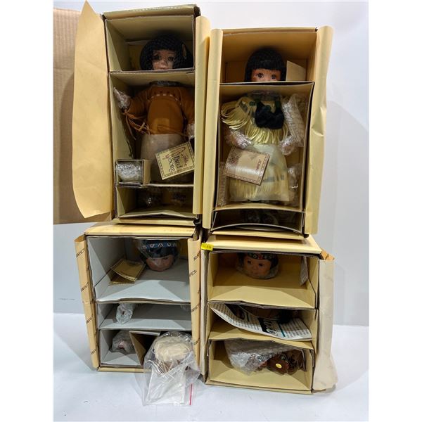 Arteffacts Children of the Plains Doll Art #1-4 New in Box