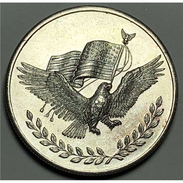 American Flag Eagle 1 ozt .999 Silver Trade Unit