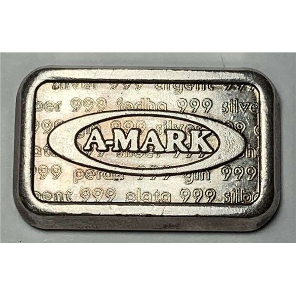 A-Mark 1 ozt .999 Silver Bar