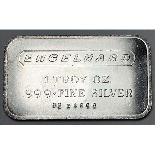 Englehard 1 ozt .999 Silver Bar