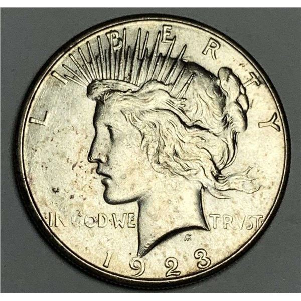 1923-S Peace Silver Dollar MS63