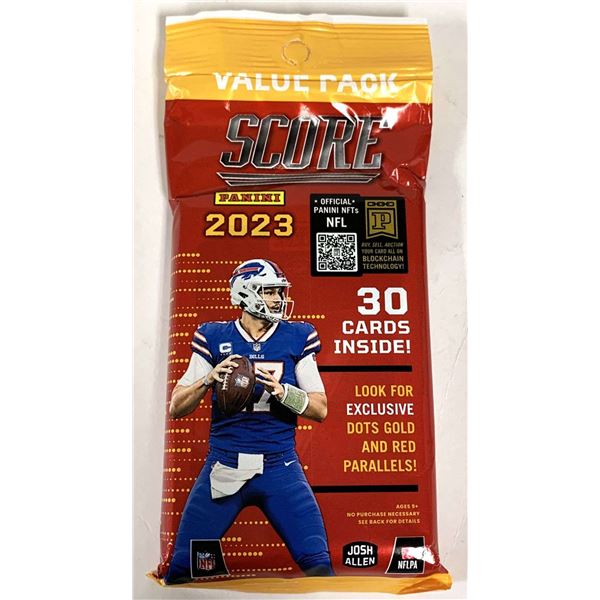 Sealed 2023 NFL Panini Josh Allen Playing Cards (30-cards)