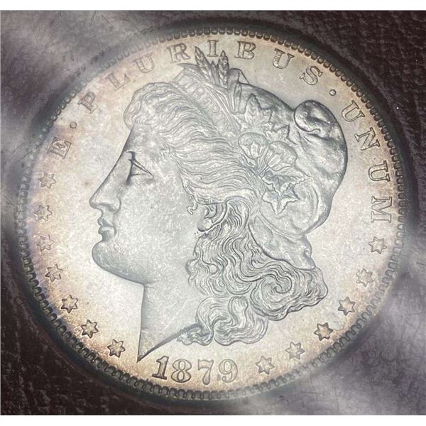 1879-S Morgan Silver Dollar Redfield Collection MS65