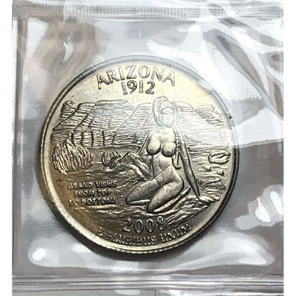 Rare 2008 Sexy Arizona Quarter