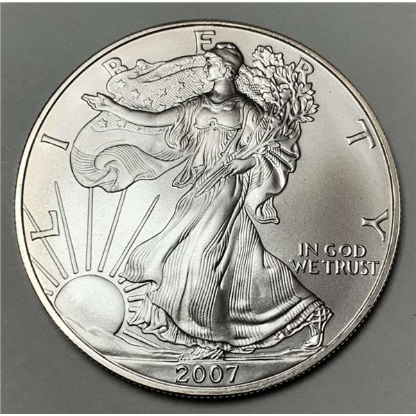 2007 American Silver Eagle