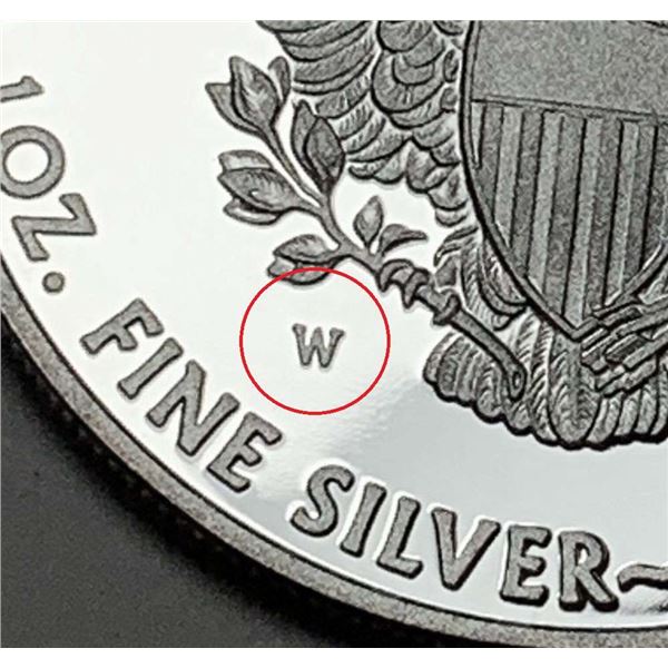 2010-W Proof American Silver Eagle