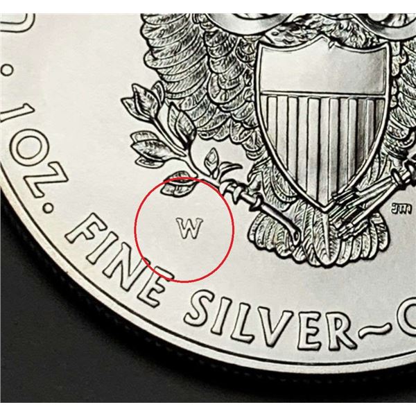 2011-W Burnished American Silver Eagle