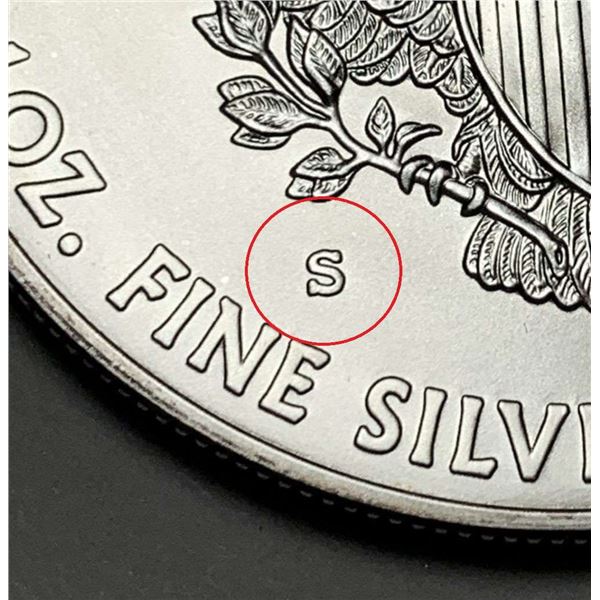 2011-S Burnished American Silver Eagle