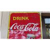 Image 2 : 1941 Vertical CocaCola Metal Sign 17'' x 53''  'Drink CocaCola, Sold 