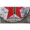 Image 8 : Texaco 2 Sided Porcelain Sign 60'' Across