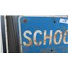 Image 2 : School Zone Metal Sign 18'' x 12''