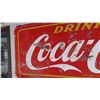 Image 2 : CocaCola Metal Sign 46'' x 115''