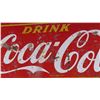 Image 3 : CocaCola Metal Sign 46'' x 115''