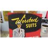 Image 2 : Countertop 'Kays Worsted Suits' Cardboard Advertisement