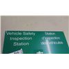 Image 2 : Vehicle Safety Inspection Sign 12'' x 18''