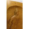 Image 2 : Wood Carved Plaque by Javary Seneca 16'' x 32'' 