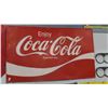 Image 1 : 1979 'Enjoy Cocacola' Metal Sign 36'' x 60''