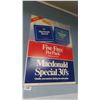 Image 2 : MacDonald Cigarettes Cardboard Double Sided Sign