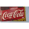 Image 2 : CocaCola 6 Pack Metal Sign 33'' x 35'' -Has Been