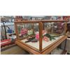 Image 2 : General Store Oak / Glass Display Case 28'' x 41'' x 17''