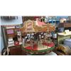 Image 1 : 1950s Carousel Display Wood / Metal 40'' Across x Up To 40'' Tall in Working Condition (No Sound) -