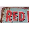 Image 2 : Red Rose Coffee Metal Embossed Sign 27 1/2'' x 19''