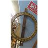 Image 1 : Game of Chance Wheel on Wood Bicycle Rim 30'' Across 