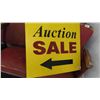 Image 3 : Rays Auction Sale Corrugated Sign 28'' x 24''