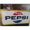 Image 2 : Pepsi Metal Embossed Menu Board 18 1/2'' x 27''