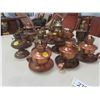 Image 2 : 14 Copper Coal Oil Lamp Bases : Mini's, Figure Lamps