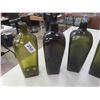 Image 2 : 6 Handmade Wine Bottles , 1 Has Cork -Approx. 100+ Years 