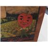 Image 2 : Mountain Edge Fruit Crate Label Wood Sign 11 1/2'' x 10 1/2''