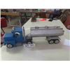 Image 1 : Folkart Wood Tanker Truck and Trailer 22''