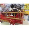 Image 8 : Gear Box Metal Fire Pedal Car 39'' with Wood Ladder and