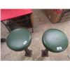 Image 2 : 2 Bar Stools with Cast Base 32'' Tall x 12'' Across -Originates