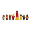 Image 2 : A Snow White and Seven Dwarfs Lincoln Logs Figure Set.