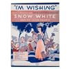 Image 1 : Snow White "I'm Wishing" Sheet Music.