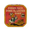 Image 1 : A Donald Duck Dime Register Bank.