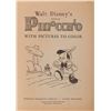 Image 2 : "Walt Disney's Pinocchio With Pictures to Color" Book.