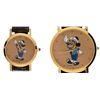 Image 1 : A Pair of Rare Disneyland Security Wristwatches.